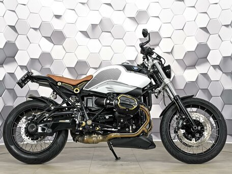 2019 BMW R Nine T Scrambler, белый, 1177000 рублей, вид 3