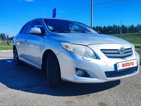 2007 Toyota Corolla X (E140, E150), серебристый, 490000 рублей, вид 1