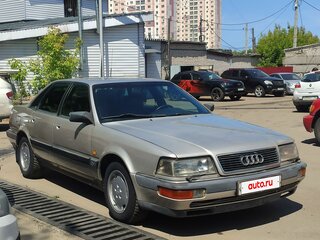 1989 Audi V8, серебристый, 350000 рублей, вид 4