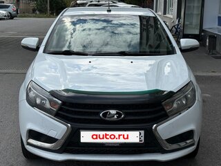 2017 Lada (ВАЗ) Vesta I, белый, 600000 рублей, вид 2