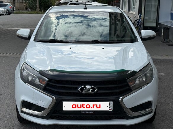 2017 Lada (ВАЗ) Vesta I, белый, 600000 рублей - вид 1