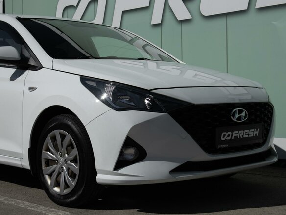 2020 Hyundai Solaris II Рестайлинг, белый, 1349000 рублей - вид 5