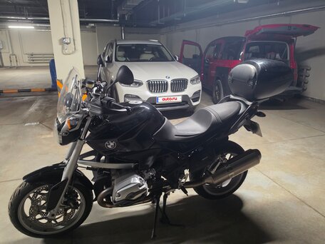 2007 BMW R 1200 R, чёрный, 580000 рублей, вид 3