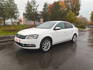 2012 Volkswagen Passat B7, белый, 1145000 рублей, вид 1