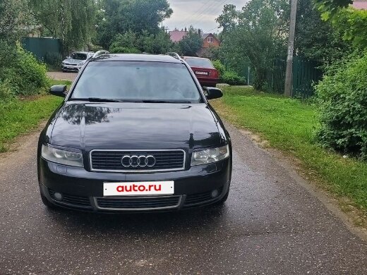 2003 Audi A4 II (B6), чёрный