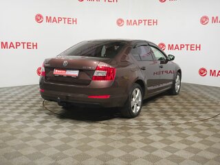 2014 Skoda Octavia III (A7), коричневый, 1198000 рублей, вид 5
