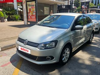 2013 Volkswagen Polo V, серебристый, 795000 рублей, вид 1