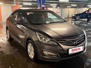 2015 Hyundai Solaris I Рестайлинг, серый, 470000 рублей, вид 3