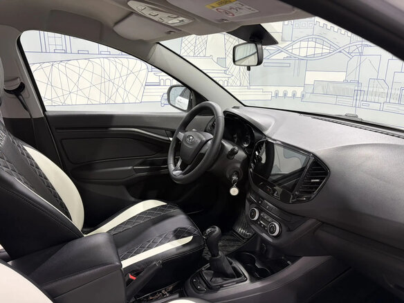2021 Lada (ВАЗ) Vesta I, белый, 1050000 рублей - вид 13