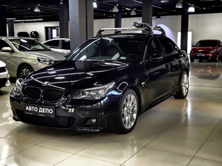 2008 BMW 5 серии 525xd V (E60/E61) Рестайлинг, чёрный, 2055000 рублей, вид 1