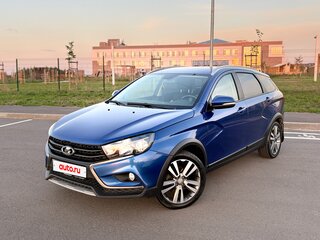 2021 Lada (ВАЗ) Vesta SW Cross I, синий, 998000 рублей, вид 1