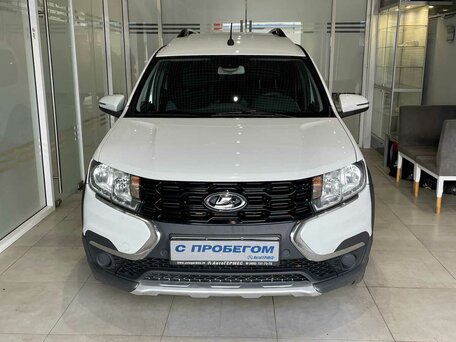 2025 Lada (ВАЗ) Largus Cross I Рестайлинг, белый, 1174000 рублей, вид 2