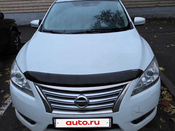 2015 Nissan Sentra VII (B17), белый, 765000 рублей - вид 2