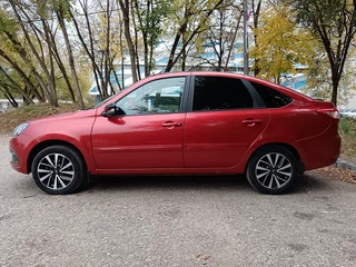 2019 Lada (ВАЗ) Granta I Рестайлинг, красный, 800000 рублей, вид 4