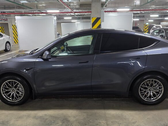 2021 Tesla Model Y Long Range Dual Motor I, серый - вид 13