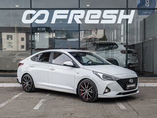 2020 Hyundai Solaris II Рестайлинг, белый, 1289000 рублей, вид 1