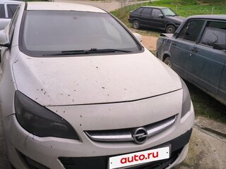 2013 Opel Astra J Рестайлинг, белый, 295000 рублей, вид 1