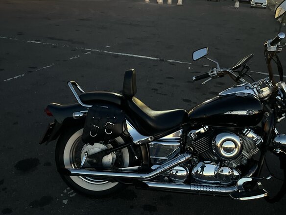 1996 Yamaha XVS400 Drag Star, чёрный, 360000 рублей - вид 16