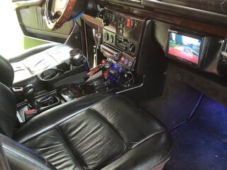 1998 Mercedes-Benz G-Класс 500 Euro 2 II (W463), чёрный, 1500000 рублей, вид 5