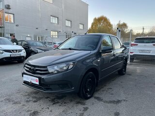 2019 Lada (ВАЗ) Granta I Рестайлинг, серый, 676655 рублей, вид 5