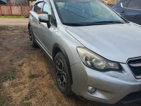 2012 Subaru XV I, серебристый, 1250000 рублей - вид 3