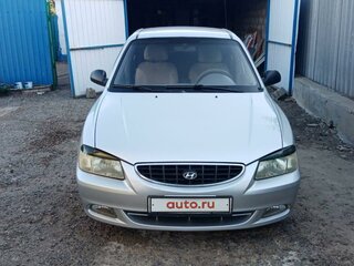 2004 Hyundai Accent ТагАЗ II, серебристый, 480000 рублей, вид 1