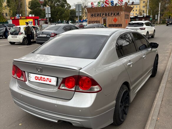 2007 Honda Civic VIII, серебристый, 730000 рублей - вид 9