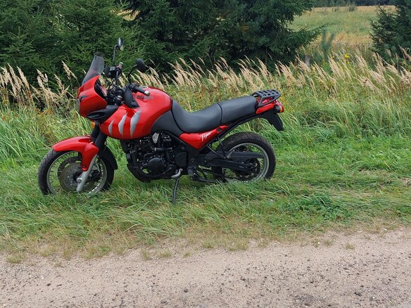 2002 Triumph Tiger 955i, пурпурный, 320000 рублей - вид 16