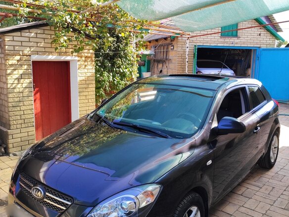 2008 Kia Ceed I, чёрный, 950000 рублей