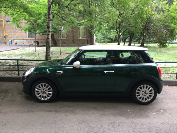 2015 Mini Hatch Cooper III (F55/F56), зелёный - вид 4