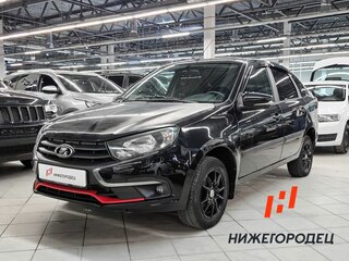 2023 Lada (ВАЗ) Granta I Рестайлинг, чёрный, 669000 рублей, вид 1