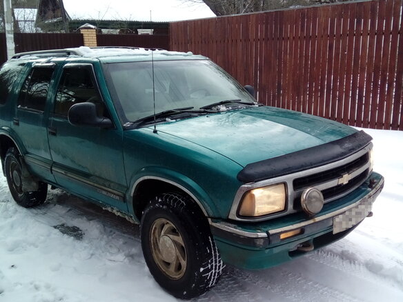 1995 Chevrolet Blazer II, зелёный - вид 2