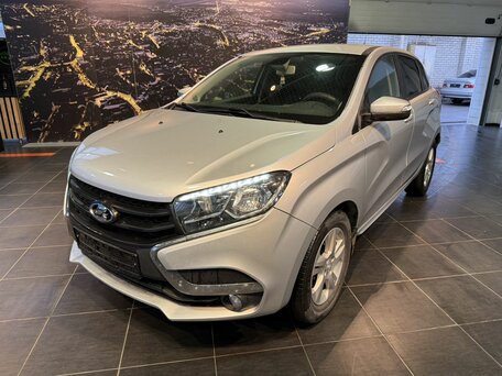 2017 Lada (ВАЗ) XRAY I, серебристый, 650000 рублей, вид 3