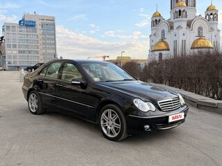 2006 Mercedes-Benz C-Класс 230 II (W203) Рестайлинг, чёрный, 1550000 рублей, вид 2