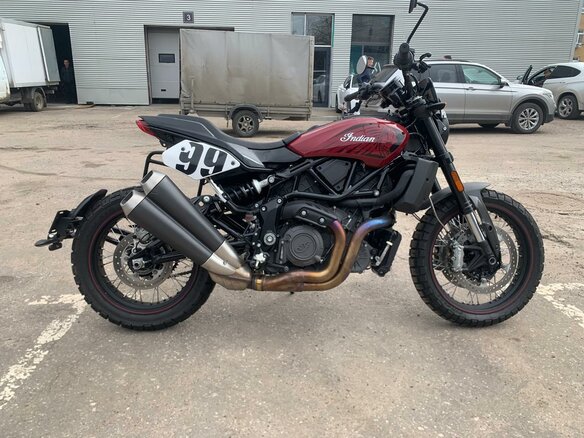 2020 Indian FTR 1200, красный, 1290000 рублей - вид 4