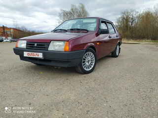 2004 Lada (ВАЗ) 21099, красный, 150000 рублей, вид 1