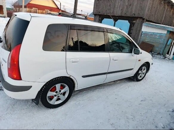 1999 Mazda Premacy I (CP), белый, 450000 рублей - вид 2