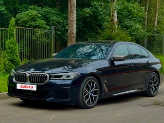 2021 BMW 5 серии 530i VII (G30/G31/G38) Рестайлинг, синий, 5990000 рублей, вид 3