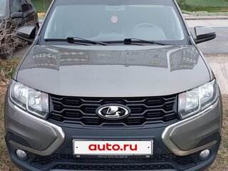 2021 Lada (ВАЗ) Largus Cross I Рестайлинг, серый, 1500000 рублей, вид 2