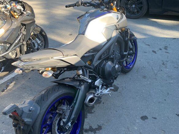 2018 Yamaha MT-09 (FZ-09), чёрный, 920000 рублей - вид 4