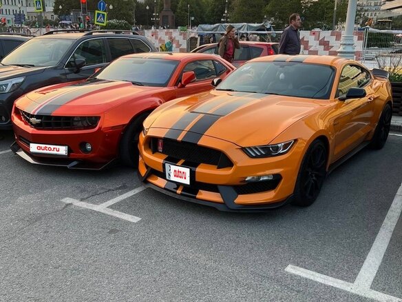 2017 Ford Mustang Shelby GT350 VI Рестайлинг, оранжевый, 6150000 рублей - вид 1