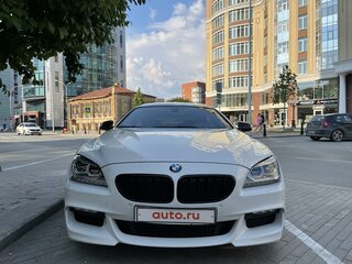 2013 BMW 6 серии Gran Coupe 640i xDrive III (F06/F13/F12), белый, 3100000 рублей, вид 2