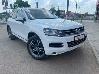 2013 Volkswagen Touareg II, белый, 2300000 рублей, вид 1