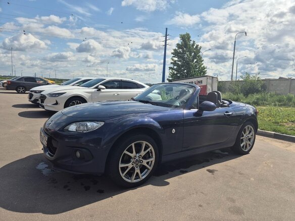2013 Mazda MX-5 Hard Top III (NC) Рестайлинг, синий, 2800000 рублей - вид 3
