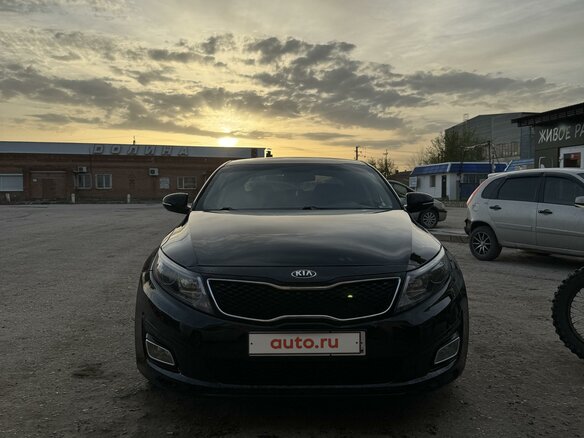 2015 Kia Optima III Рестайлинг, чёрный, 1300000 рублей - вид 2