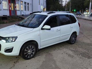 2014 Lada (ВАЗ) Kalina II, белый, 500000 рублей, вид 1