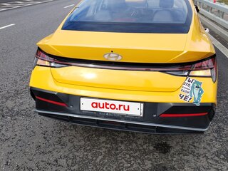 2023 Hyundai Elantra VII (CN7), жёлтый, 3200000 рублей, вид 4