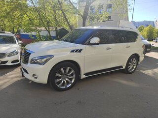 2012 Infiniti QX56 II, белый, 1700000 рублей, вид 1