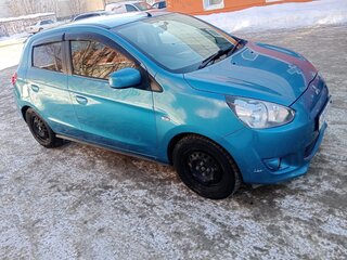 2012 Mitsubishi Mirage VI, синий, 750000 рублей, вид 3
