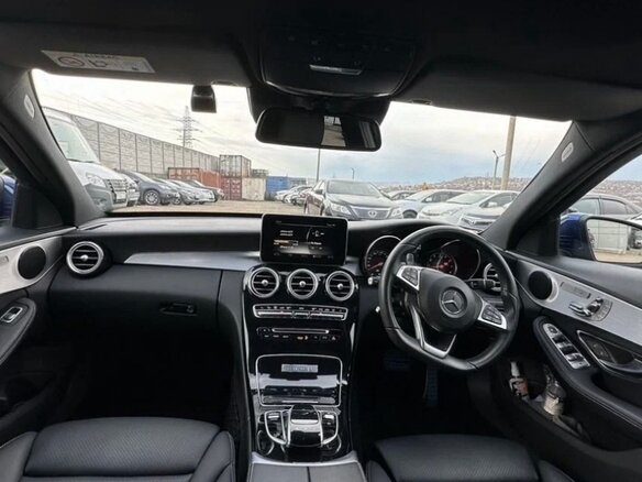 2018 Mercedes-Benz C-Класс 180 IV (W205) Рестайлинг, синий, 2350000 рублей - вид 6
